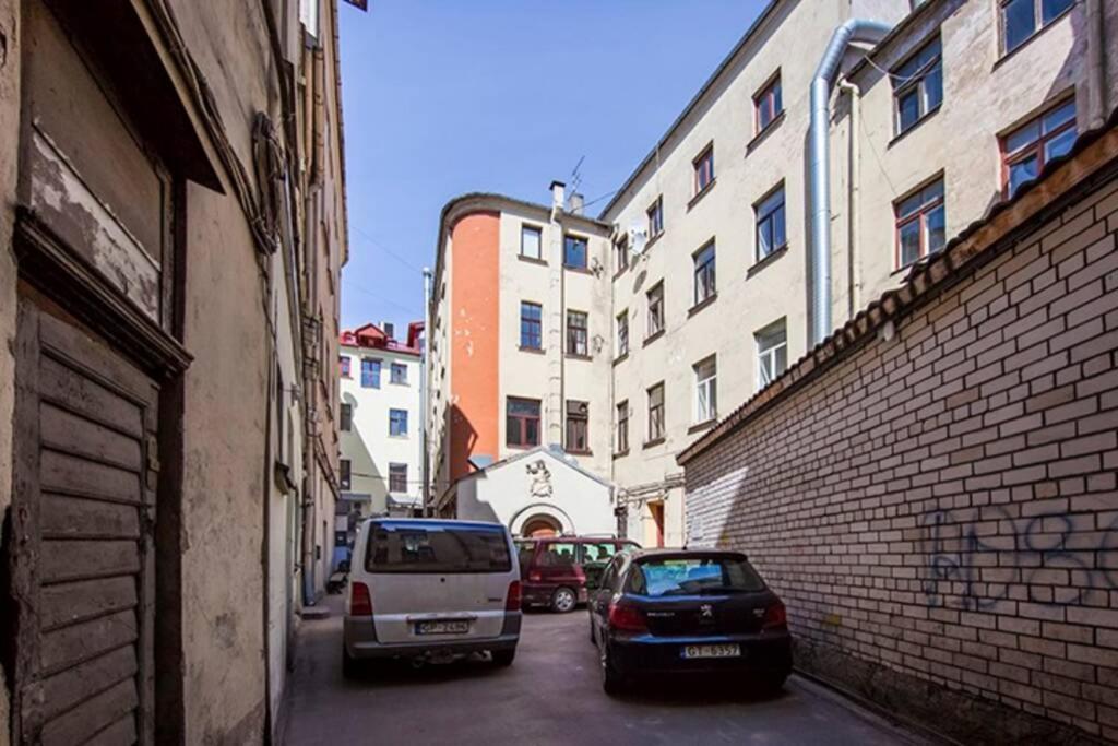 Modern & Spacious 80M2 Apartment In Riga Old Town Bagian luar foto
